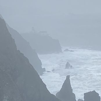 Point Bonita Lighthouse - The lighthouse was viewed a little bit coz of the foggy weather. - Landmarks & Historical Buildings Near Me - Sausalito, California Point Bonita Lighthouse - The lighthouse was viewed a little bit coz of the foggy weather. - Landmarks & Historical Buildings Near Me - Sausalito, California