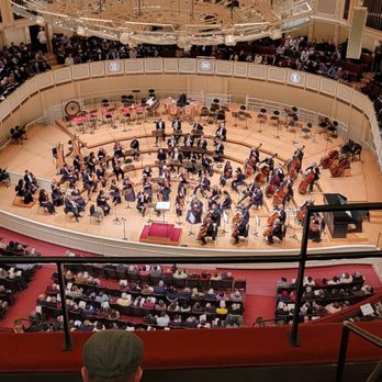 Chicago Symphony Center - View from the Gallery - Performing Arts Near Me - Chicago, Illinois Chicago Symphony Center - View from the Gallery - Performing Arts Near Me - Chicago, Illinois