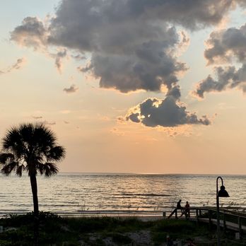 The Brass Monkey - Sunset from the patio. - New American Near Me - St. Pete Beach, Florida The Brass Monkey - Sunset from the patio. - New American Near Me - St. Pete Beach, Florida