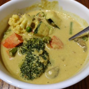 Avatar Indian Bistro - Mix Veggie Coconut Curry - Indian Near Me - Granite Bay, California