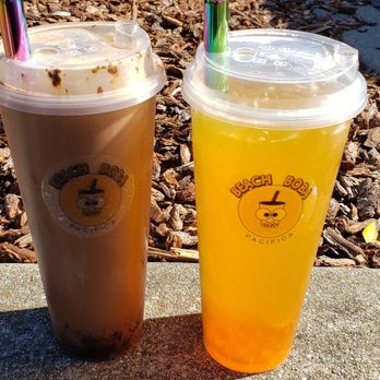 Beach Boba - Assam Black Chocolate Mocha Milk Tea, Assam Black Pineapple Fruit Tea - Bubble Tea Near Me - Pacifica, California Beach Boba - Assam Black Chocolate Mocha Milk Tea, Assam Black Pineapple Fruit Tea - Bubble Tea Near Me - Pacifica, California