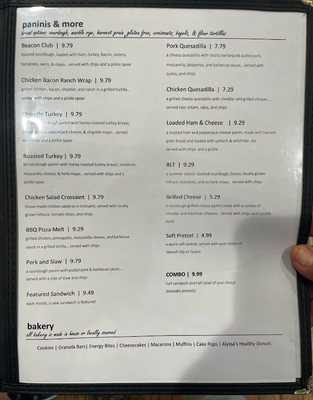 Menu photo 2 Beacon Cafe Winesburg, OH Menu photo 2 Beacon Cafe Winesburg, OH