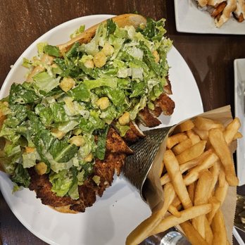 Mt. Kisco Diner - Chicken Caesar Sandwich and Fries - Diners Near Me - Mount Kisco, New York Mt. Kisco Diner - Chicken Caesar Sandwich and Fries - Diners Near Me - Mount Kisco, New York