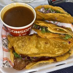 2) Plato Trio Taco / 2) Trio Taco Plate