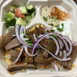 Park’s Gyro And Shawarma Grill - Lamb/steak Plate