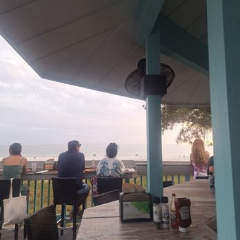 Crabby Bill's - The bar, looking out to the beach - Seafood Near Me - St. Pete Beach, Florida
