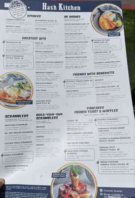 Menu photo 3 Hash Kitchen Scottsdale, AZ