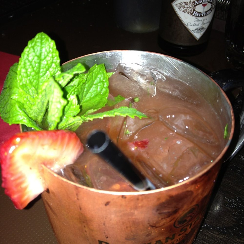Almost like a strawberry mojito. Very good Almost like a strawberry mojito. Very good