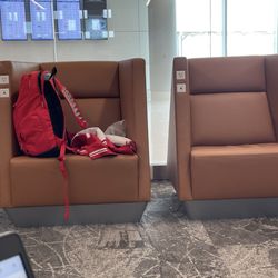 George Bush Intercontinenetal - Terminal D - New seating