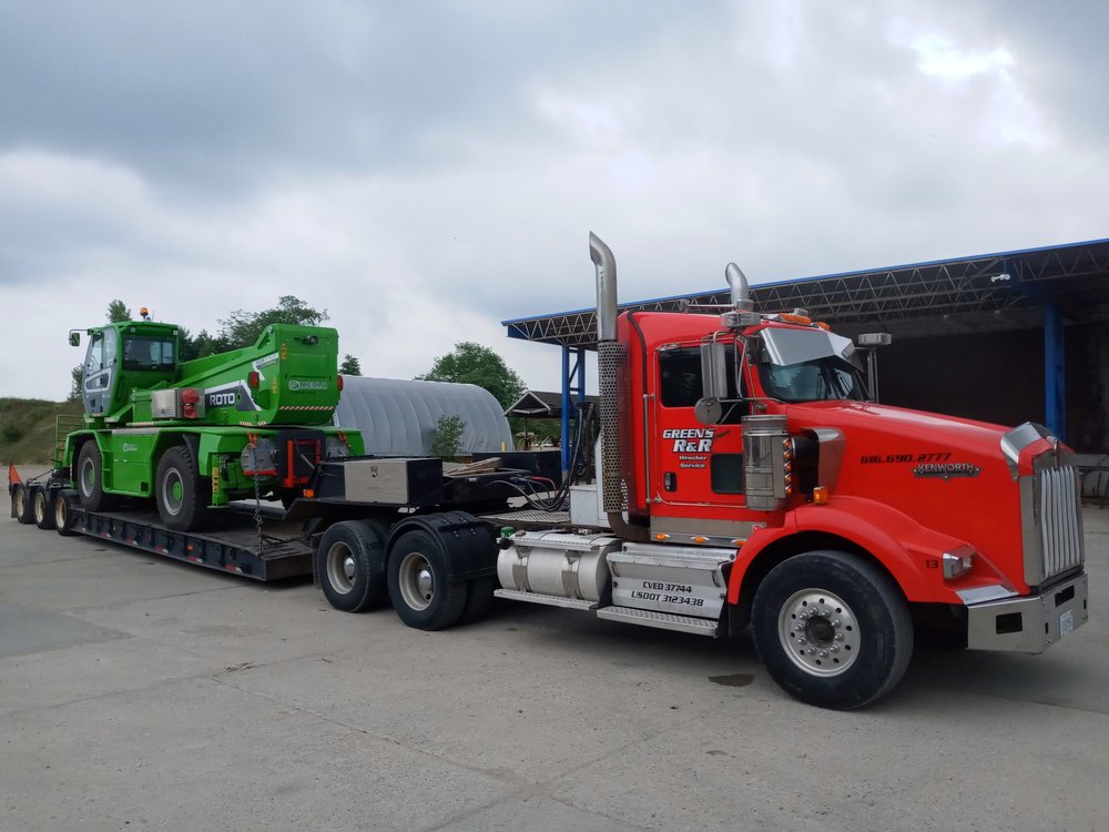 GREEN’S R&R WRECKER SERVICE Updated September 2024 7351 Nash Hwy