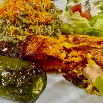 Soltani Restaurant - Salmon Kabob - Persian/Iranian Near Me - Santa Ana, California Soltani Restaurant - Salmon Kabob - Persian/Iranian Near Me - Santa Ana, California