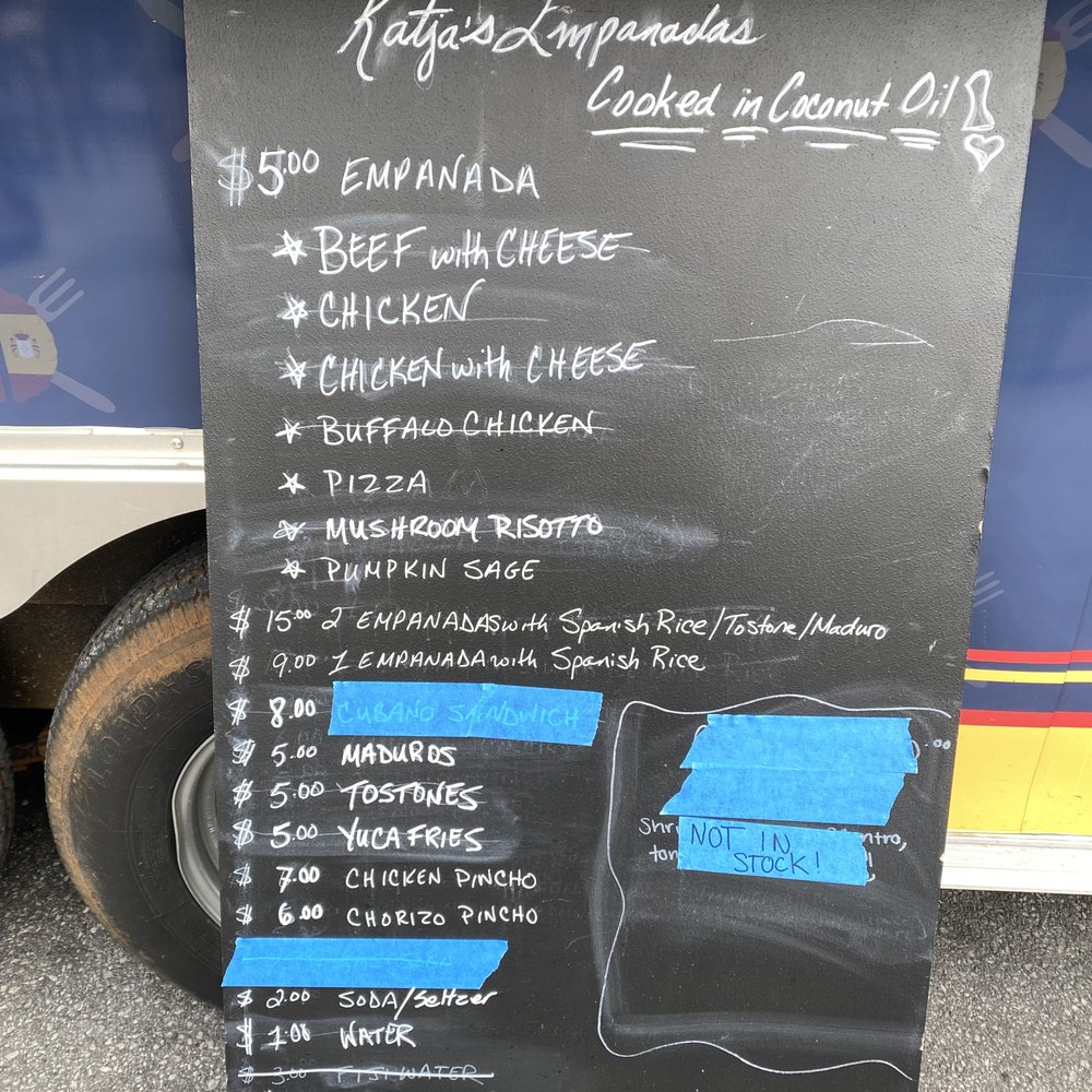 Katja's Empanadas - Menu - Food Trucks Near Me - Pottstown, Pennsylvania Katja's Empanadas - Menu - Food Trucks Near Me - Pottstown, Pennsylvania