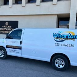 Wharton Carpet Cleaning - Wharton Carpet Cleaning work van.