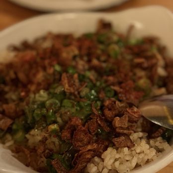 Nancy's Hustle - Beef Fat Sticky Rice - New American Near Me - Houston, Texas