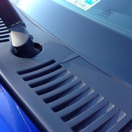 The wiper cowl that artisan auto body of manassas cracked and would not replace