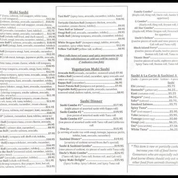 Uncle Sushi & Grill - Sushi Bars Near Me - Cranston, Rhode Island Uncle Sushi & Grill - Sushi Bars Near Me - Cranston, Rhode Island
