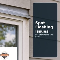 Homesweet Home Advisor - Visual flashing problems often show as streaks, gaps at window corners, or loose flashing edges. From ground level, note discoloration, stai