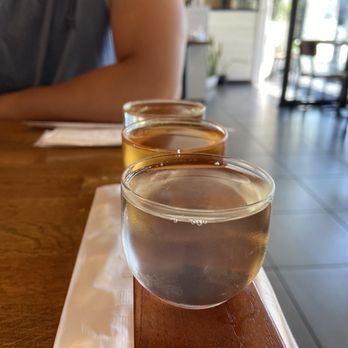 Gozen Shun - Sake flight - Japanese Near Me - Pasadena, California