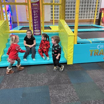 Chuck E. Cheese - outside the trampoline area which was closed [it's an extra cost anyway] - Pizza Near Me - Indianapolis, Indiana