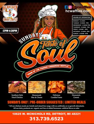 Heavenly Chicken & Waffles by null