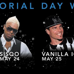 PEEK Nightclub - Memorial Day Line-up for Peek Nightclub....Sisqo, May 24th, Vanilla Ice, May 25th, Naughty by Nature, May 26th