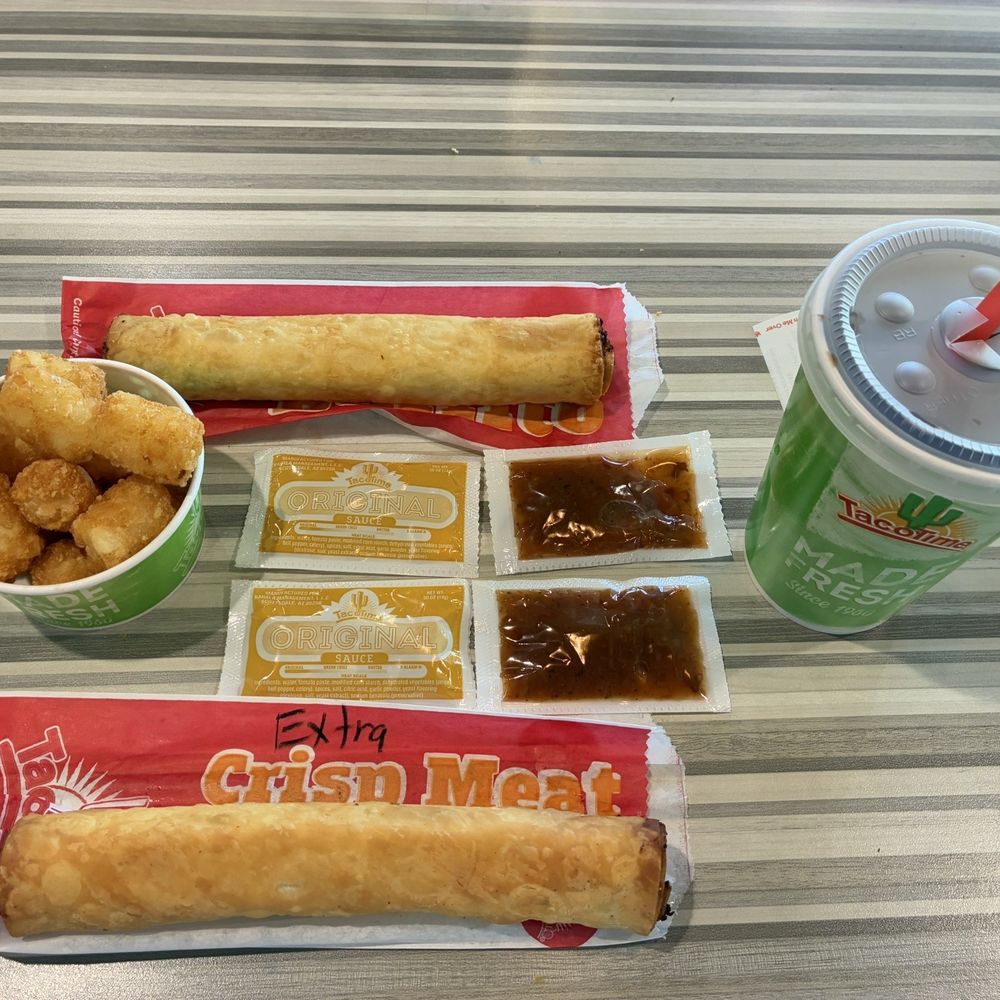 Taco Time - Kick it up a notch- order the Crisp Meat Burrito "extra" crisp :) :) :) - Mexican Near Me - Las Vegas, Nevada Taco Time - Kick it up a notch- order the Crisp Meat Burrito "extra" crisp :) :) :) - Mexican Near Me - Las Vegas, Nevada