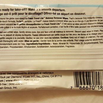 Hilton Garden Inn Eugene/Springfield - Hotel-Supplied Makeup Remover Wipe. Parabens for days... - Hotels Near Me - Springfield, Oregon