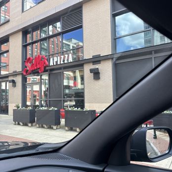 Sally’s Apizza - The front of the disaster! - Pizza Near Me - Stamford, Connecticut Sally’s Apizza - The front of the disaster! - Pizza Near Me - Stamford, Connecticut