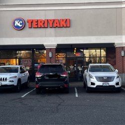 KC Teriyaki - Owners parking both their cars in customers spots all day!