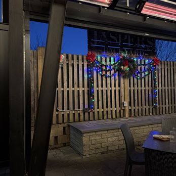 Jasper's Backyard - This is where we were sitting in February - Sports Bars Near Me - Conshohocken, Pennsylvania