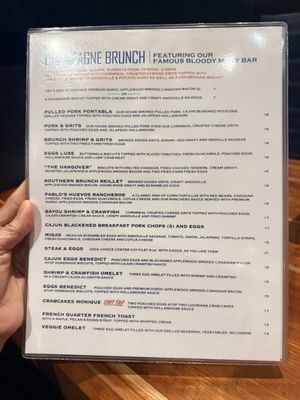 Menu photo 4 Pearls Oyster Bar Oklahoma City, OK