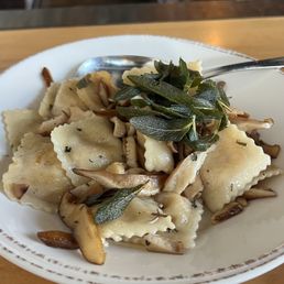 Delicata Squash and Hazelnut Ravioli