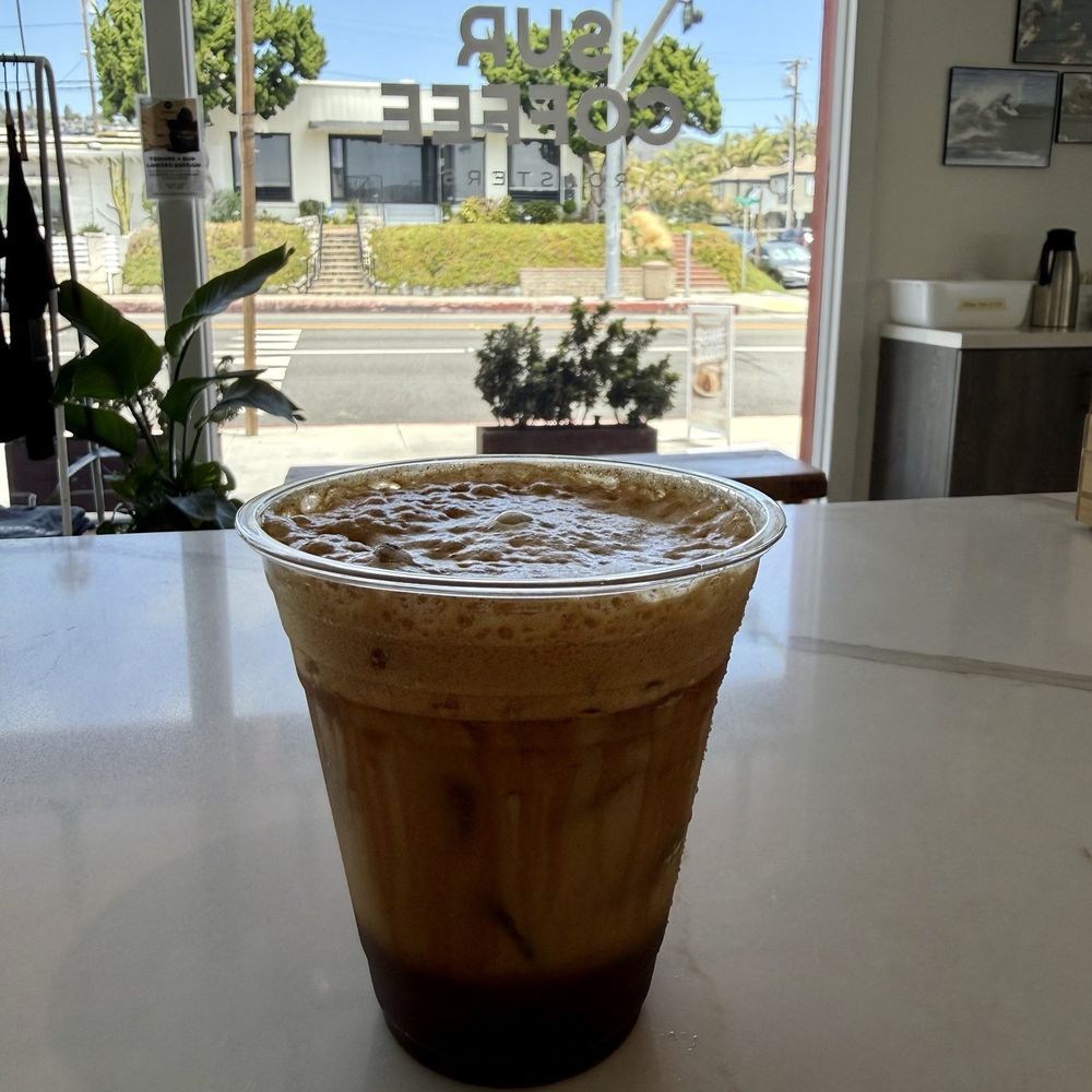 Sur Coffee - Kayleigh's shaken espresso - Coffee Roasteries Near Me - Laguna Beach, California