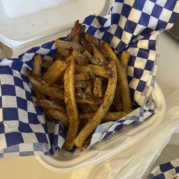 Wayne's Wings - small garlic parm fries - Chicken Wings Near Me - San Antonio, Texas Wayne's Wings - small garlic parm fries - Chicken Wings Near Me - San Antonio, Texas