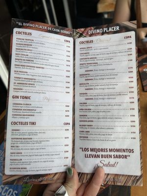 Menu photo 1 La Casa del Habano Cozumel, ROO