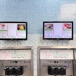 Yoberry Frozen Yogurt Bar - Menu as of 2.2.26