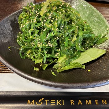 Muteki Ramen - Seaweed Salad - Ramen Near Me - Jersey City, New Jersey Muteki Ramen - Seaweed Salad - Ramen Near Me - Jersey City, New Jersey