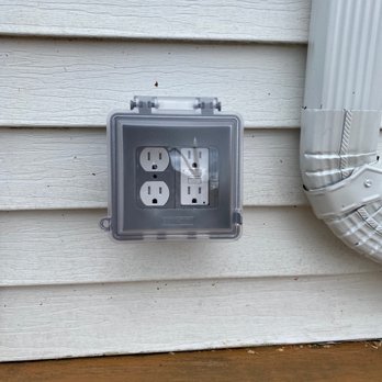 May Electric - I special requested 4 outlets for outdoors and I'm so happy I did. - Electricians Near Me - Westerville, Ohio May Electric - I special requested 4 outlets for outdoors and I'm so happy I did. - Electricians Near Me - Westerville, Ohio