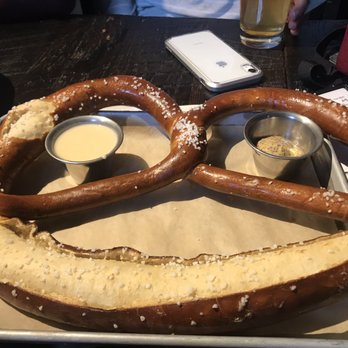 Breakside Brewery - It was so big it didn't fit on the plate!! Good sauces. - American Near Me - Portland, Oregon