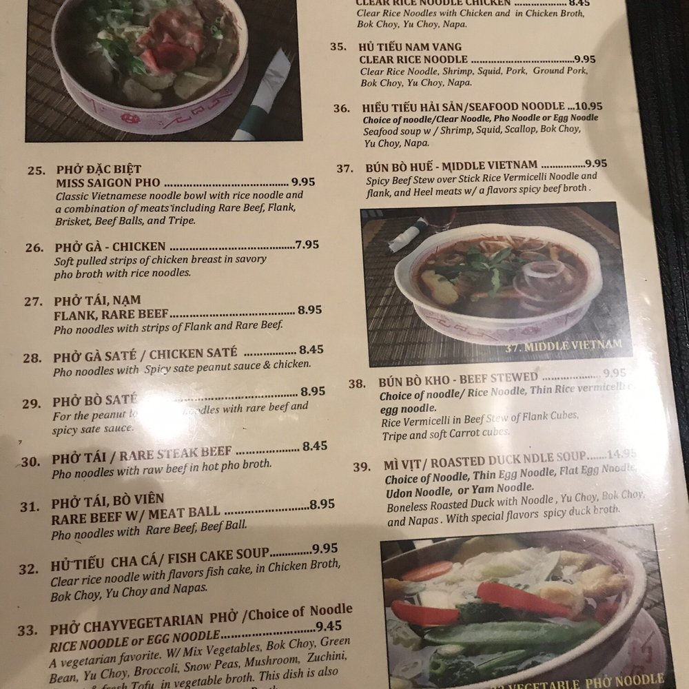 Miss Saigon - May 2019 Menu 7/9 - Vietnamese Near Me - Amherst, Massachusetts Miss Saigon - May 2019 Menu 7/9 - Vietnamese Near Me - Amherst, Massachusetts