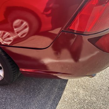 Same Day Bumper and Collision Repair - End result of bumper - Body Shops Near Me - Raleigh, North Carolina Same Day Bumper and Collision Repair - End result of bumper - Body Shops Near Me - Raleigh, North Carolina