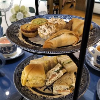 The Blue Willow Tea Room - High tea part 1 (non dessert stuff) - Tea Rooms Near Me - Petersburg, Virginia The Blue Willow Tea Room - High tea part 1 (non dessert stuff) - Tea Rooms Near Me - Petersburg, Virginia
