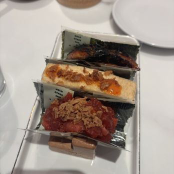 Sushi Nori - Unagi Nigiri, Fried Tofu Temaki,  Blue Fin Tuna Poke Temaki - Sushi Bars Near Me - Seattle, Washington