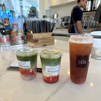 Teaish & Coffee - Strawberry Matcha and Strawberry Yuzu - Coffee & Tea Near Me - Buena Park, California Teaish & Coffee - Strawberry Matcha and Strawberry Yuzu - Coffee & Tea Near Me - Buena Park, California