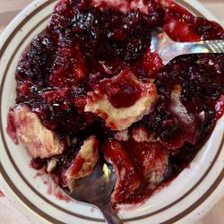 Smokin' Joe's Ribhouse - Blackberry cobbler