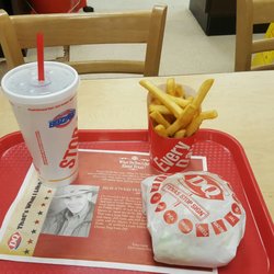 Dairy Queen - Hungerbuster combo, burger was cooked just right.