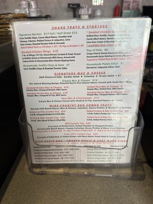 Menu photo 2 Jeffry's Wine Country BBQ Paso Robles, CA