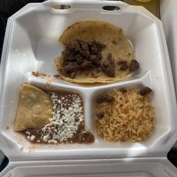 Taqueria Jessy's - Kids Beef Taco rice and beans - Mexican Near Me - Virginia Beach, Virginia Taqueria Jessy's - Kids Beef Taco rice and beans - Mexican Near Me - Virginia Beach, Virginia