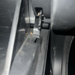 Glove compartment latch oops!