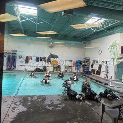 Dive Magic - Pool area for parties